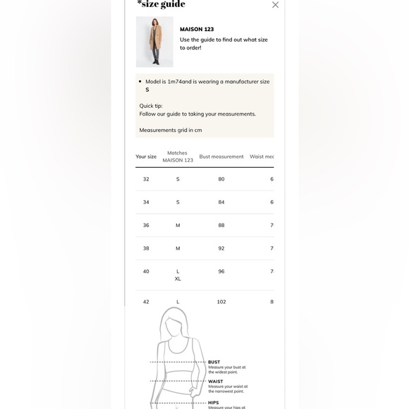 123 Paris Faux Fur/Suede Coat Burgundy 42/L - Picture 16 of 16